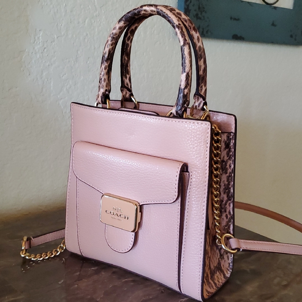 NWOT Coach Mini Pepper satchel